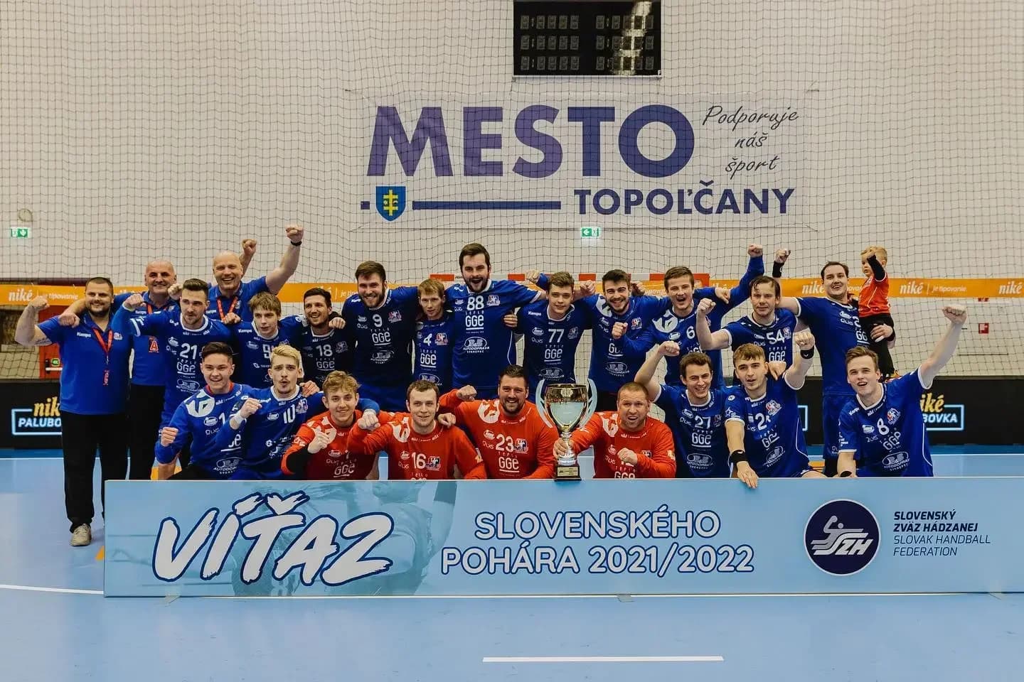 SP mužov: Považania ustáli v zaujímavom finále košický finiš, pohárová trofej bude povzbudením