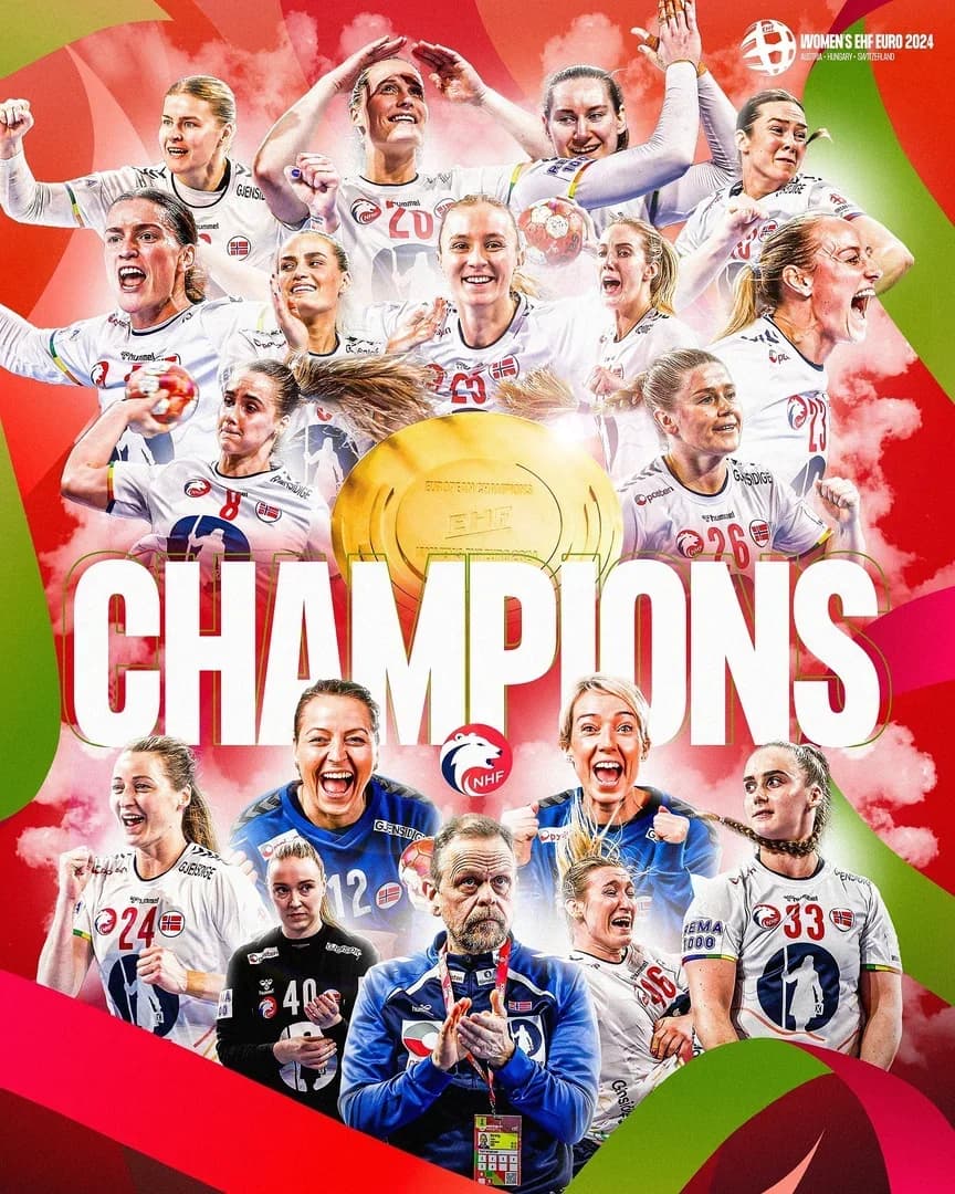EURO 2024: NÓRKY REKORDNÝ DESIATYKRÁT ŠAMPIÓNKAMI EURÓPY 