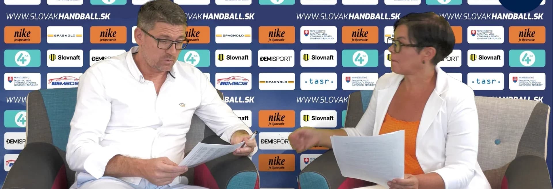 SlovakHandball štúdio s Petrom Brunovským pred novými ročníkmi najvyšších súťaží