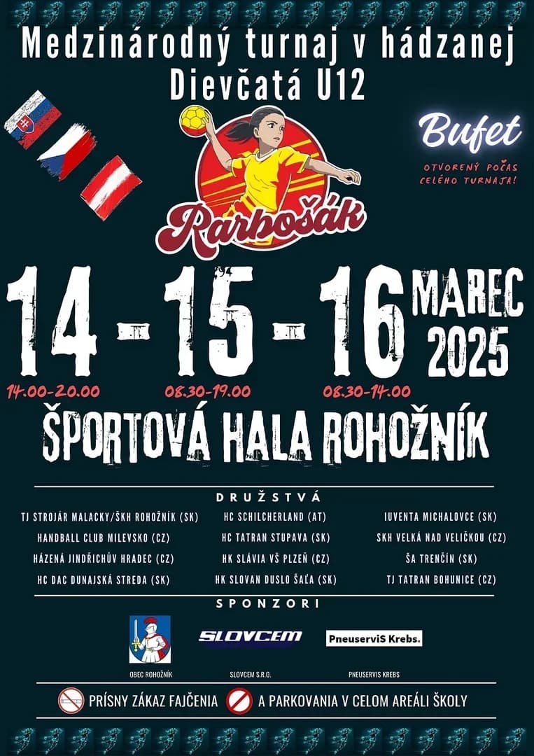 ŠH ROHOŽNÍK POZÝVA NA RARBOŠÁK
