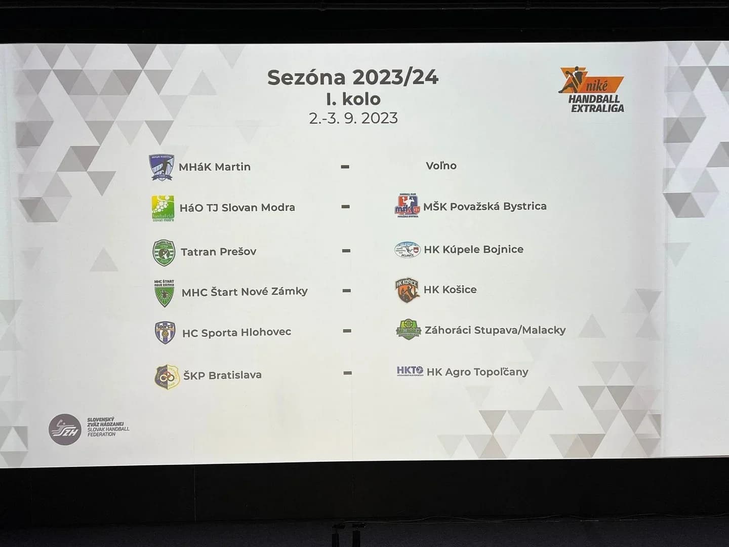 NHE: Majster na úvod v Modre, NHE 2023/2024 s 11 účastníkmi