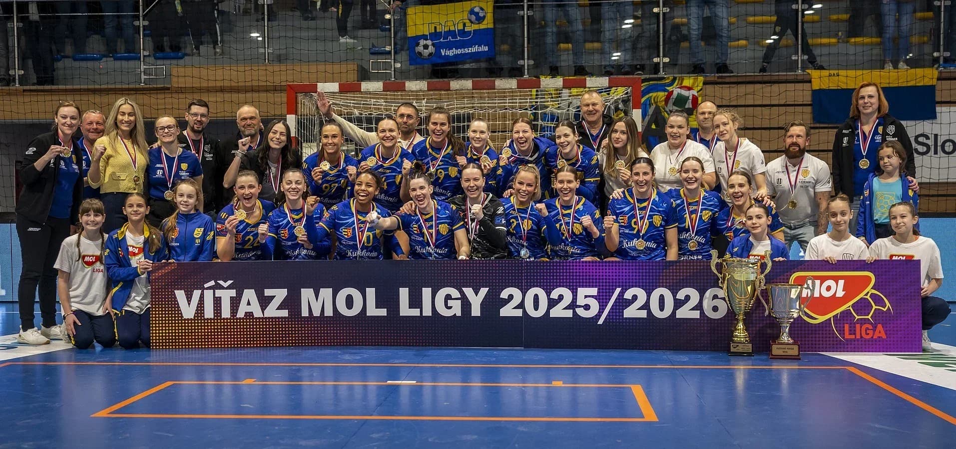 SILVIA PRIKLEROVÁ NIELEN O OSLAVÁCH ŠAMPIÓNA MOL LIGY 