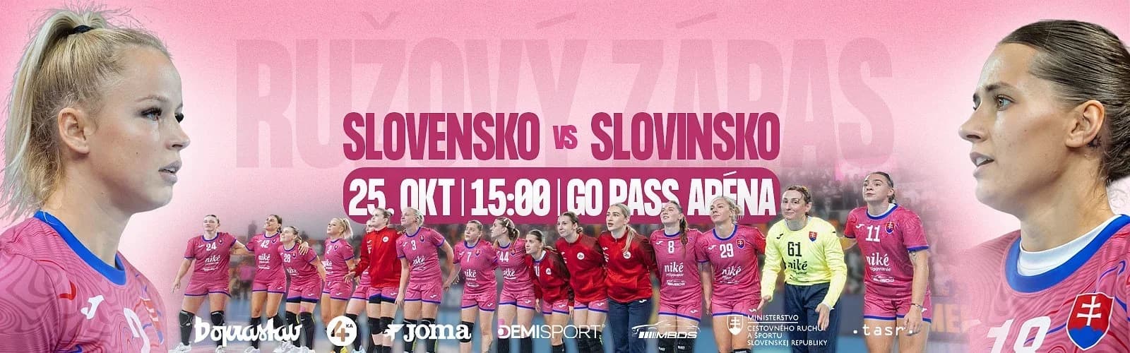 RUŽOVÝ ZÁPAS SO SLOVINSKOM: VSTUPENKY SÚ UŽ V PREDAJI, FANÚŠIKOV ČAKÁ AJ ZĽAVA NA EURO