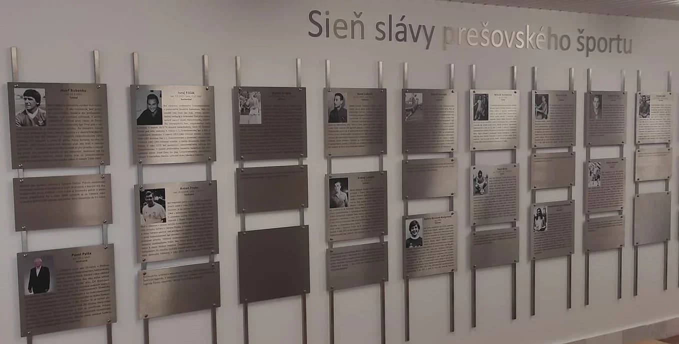 Viceprezident SZH Pavol Palša v Sieni slávy športovcov mesta Prešov