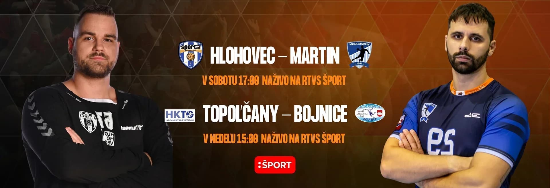 Nabitá porcia hádzanej na obrazovkách RTVS šport