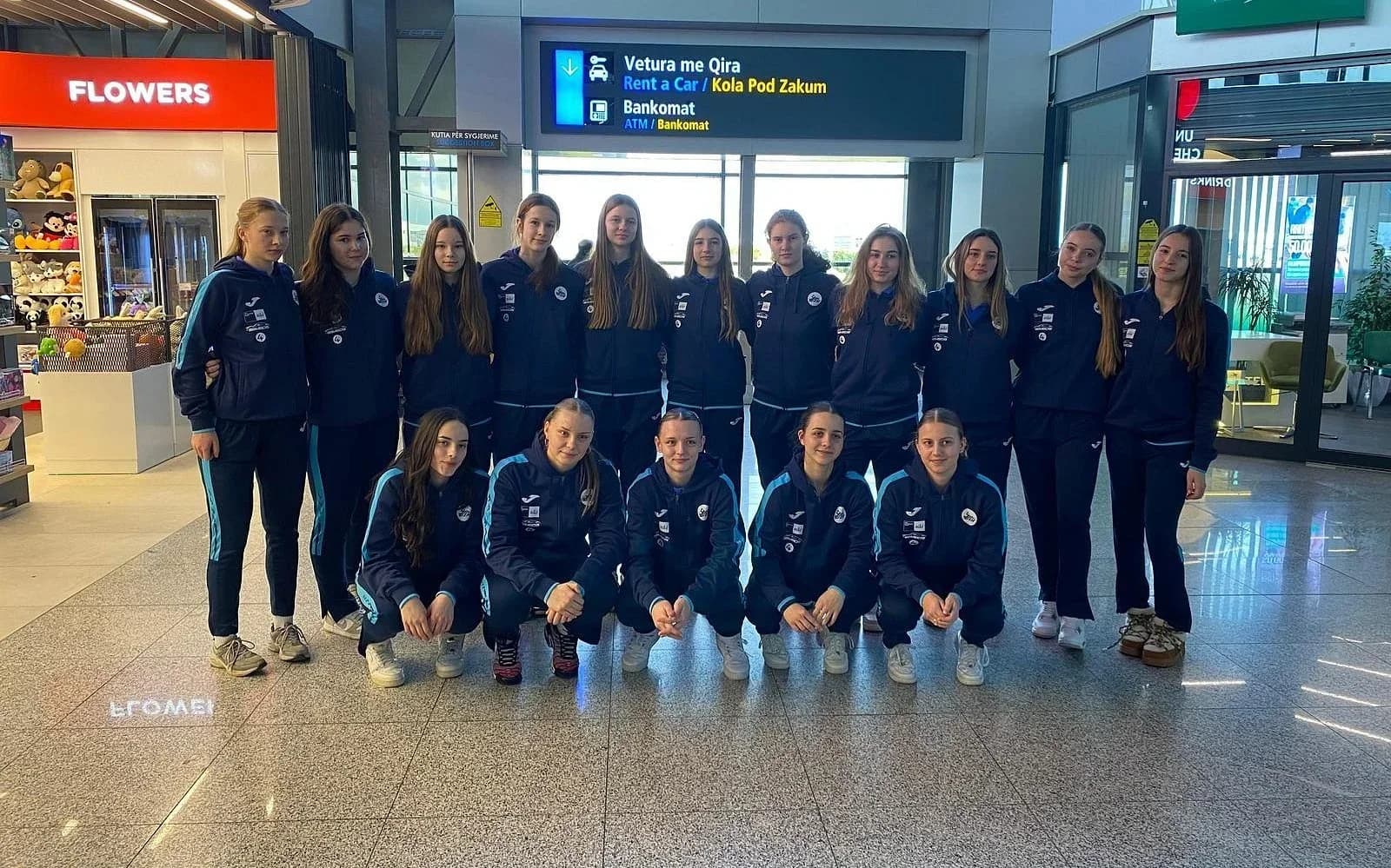 PREDKADETSKÁ REPREZENTÁCIA DIEVČAT ODLETELA DO KOSOVA NA MEDITERÁNSKE HRY