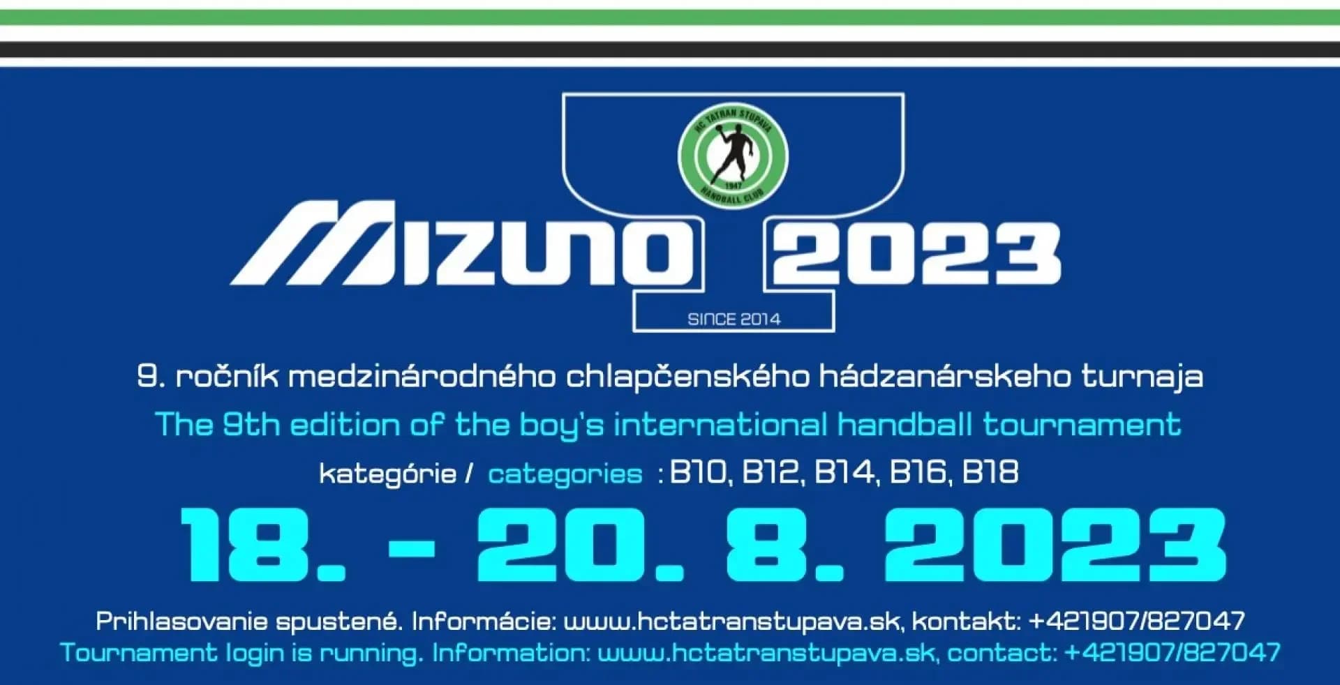 Pozvánka na letné turnaje do Stupavy