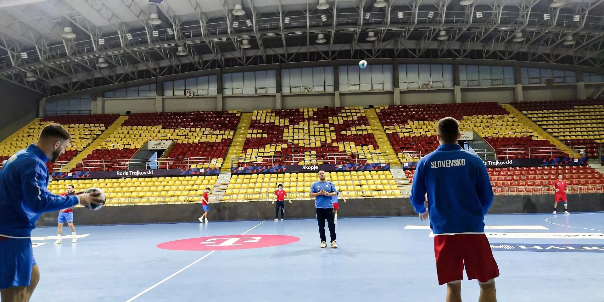 REPRE MUŽI: ODVETA BARÁŽE MS 2027 DNES VEČER ZO SKOPJE V PRIAMOM PRENOSE SLOVENSKEJ TELEVÍZIE