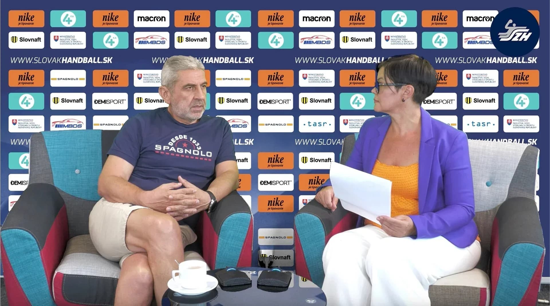 SlovakHandball štúdio s Ernö Kelecsényim