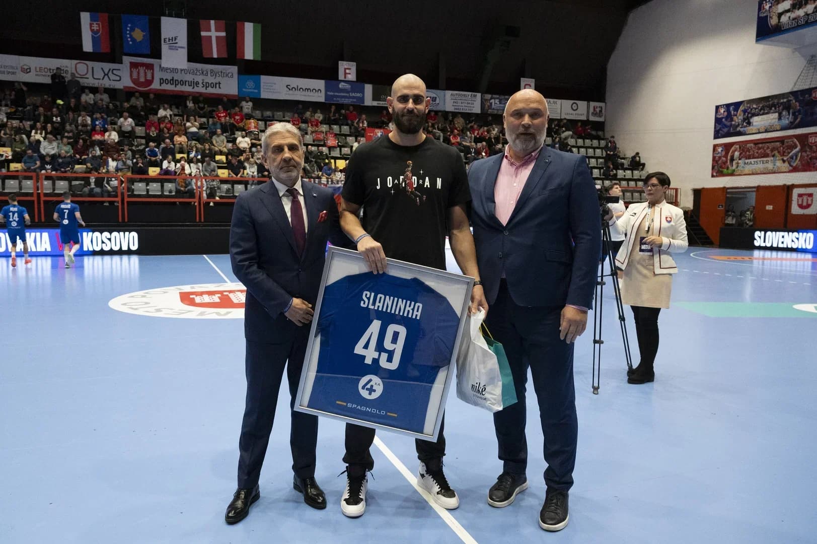 Rozlúčka Martina Slaninku s reprezentáciou